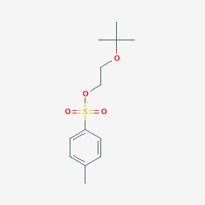 molecular formula C13H20O4S B022047 2-(Tert-butoxy)ethyl 4-methylbenzenesulfonate CAS No. 108366-80-9