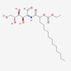 2-((2-Ethoxycarbonyloxy)tetradecanoylamino)-2-deoxyglucose