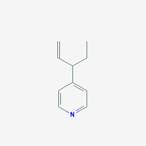 molecular formula C10H13N B022060 4-(1-Penten-3-yl)pyridine CAS No. 100190-74-7