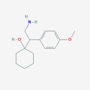 molecular formula C₁₅H₂₃NO₂ B022065 N,N-Didesmethylvenlafaxine CAS No. 93413-77-5