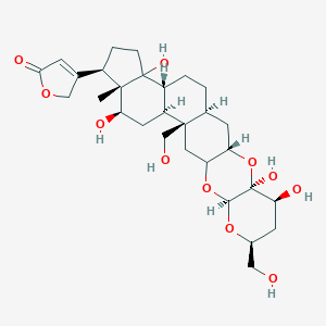 molecular formula C29H42O11 B220651 Ghalakinoside CAS No. 119459-76-6