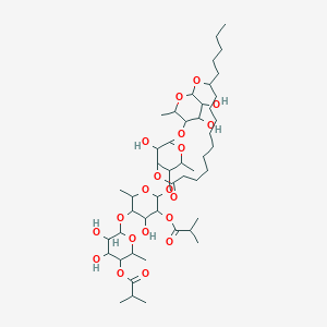 molecular formula C48H82O20 B220656 Merremoside B CAS No. 115655-77-1
