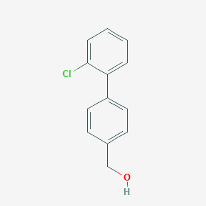 molecular formula C13H11ClO B022076 [4-(2-Chlorophenyl)phenyl]methanol CAS No. 109524-03-0