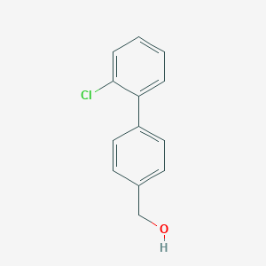 molecular formula C13H11ClO B022076 (2'-氯[1,1'-联苯]-4-基)甲醇 CAS No. 109524-03-0
