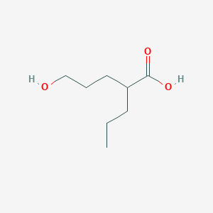 molecular formula C₈H₁₅NaO₃ B022077 5-Hydroxyvalproic acid CAS No. 53660-23-4