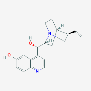 molecular formula C₁₉H₂₂N₂O₂ B022110 Cupreidine CAS No. 70877-75-7