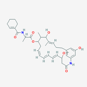 molecular formula C36H48N2O7 B221105 Trienomycin D CAS No. 120811-38-3