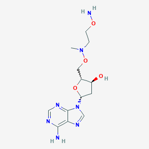 molecular formula C13H21N7O4 B221169 MAOEA CAS No. 112621-39-3