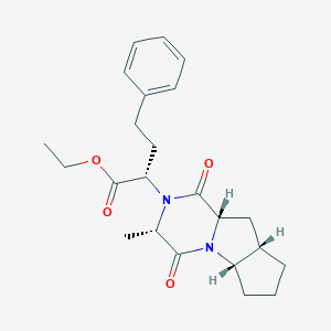 molecular formula C₂₃H₃₀N₂O₄ B022131 Ramipril Diketopiperazine CAS No. 108731-95-9