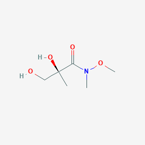 (2S)-2,3-Dihydroxy-N-methoxy-2,N-dimethyl-propionamide