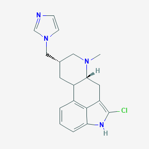(5R,8S,10R)-2-Chloro-6-methyl-8-(1H-imidazol-1-ylmethyl)ergoline