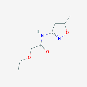 2-ethoxy-N-(5-methyl-1,2-oxazol-3-yl)acetamide