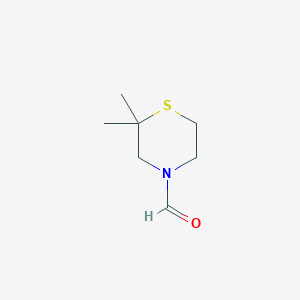 2,2-Dimethylthiomorpholine-4-carbaldehyde