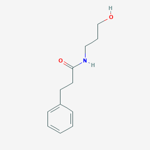 N-(3-hydroxypropyl)-3-phenylpropanamide
