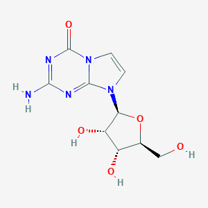2-Amino-8-D-Ribofuranosyl-imidazo[1,2-a]-1,3,5-triazin-4(8H)-one