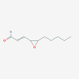 molecular formula C10H16O2 B221707 (2E)-3-(3-Pentyl-2-oxiranyl)-2-propenal CAS No. 188590-62-7