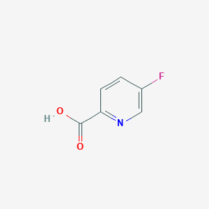 molecular formula C6H4FNO2 B022181 5-氟吡啶-2-羧酸 CAS No. 107504-08-5