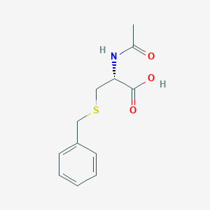 molecular formula C12H15NO3S B022183 N-乙酰-S-苄基-L-半胱氨酸 CAS No. 19542-77-9