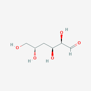 molecular formula C6H12O5 B022225 4-Deoxy-D-glucose CAS No. 7286-46-6