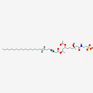 molecular formula C40H71NO9S B222271 Taurospongin A CAS No. 185138-92-5