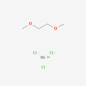 Niobium,trichloro[1,2-di(methoxy-kO)ethane]-