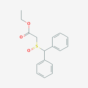 [(Diphenylmethyl)sulfinyl]acetic Acid Ethyl Ester