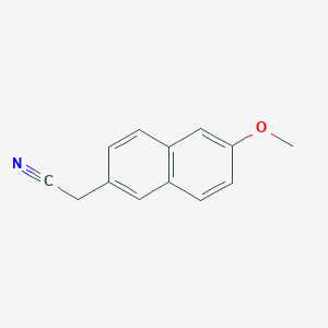 molecular formula C13H11NO B022237 2-(6-Methoxynaphthalen-2-yl)acetonitrile CAS No. 71056-96-7
