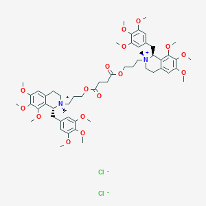 molecular formula C56H78Cl2N2O16 B022238 Doxacurium chloride CAS No. 106819-53-8