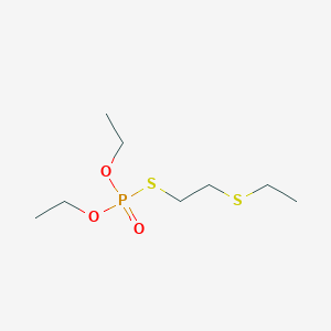 molecular formula C8H19O3PS2 B022260 Demeton-S CAS No. 126-75-0