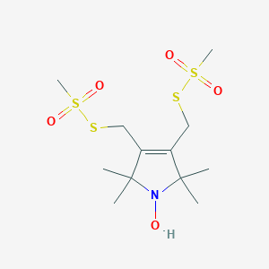3,4-Bis-(methanethiosulfonylmethyl)-2,2,5,5-tetramethyl-2,5-dihydro-1H-pyrrol-1-yloxy Radical