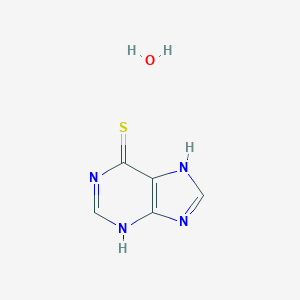 molecular formula C5H6N4OS B000223 Mercaptopurine CAS No. 6112-76-1