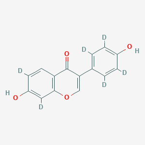 molecular formula C15H10O4 B022305 大豆异黄酮-d6 CAS No. 291759-05-2