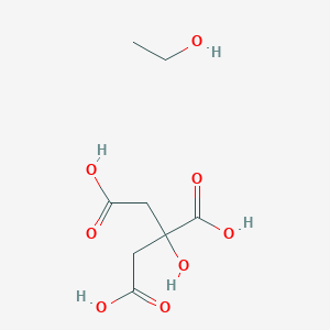 molecular formula C41H61N9O7S2 B223076 1,2,3-Propanetricarboxylic acid, 2-hydroxy-, ethyl ester CAS No. 172820-60-9