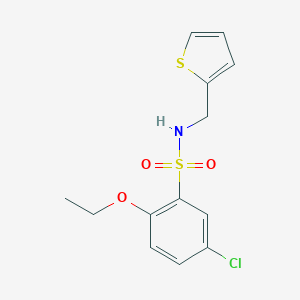 5-chloro-2-ethoxy-N-(2-thienylmethyl)benzenesulfonamide