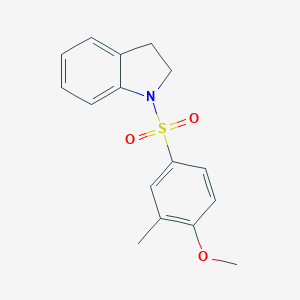 1-(4-methoxy-3-methylbenzenesulfonyl)-2,3-dihydro-1H-indole
