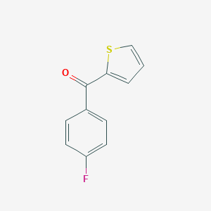 molecular formula C11H7FOS B022332 4-Fluorophenyl 2-thienyl ketone CAS No. 579-49-7