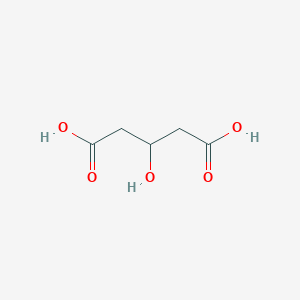 molecular formula C5H8O5 B022339 3-Hydroxyglutaric acid CAS No. 638-18-6