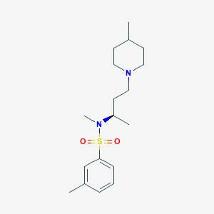 molecular formula C18H30N2O2S B223486 SB 258719 CAS No. 195199-95-2