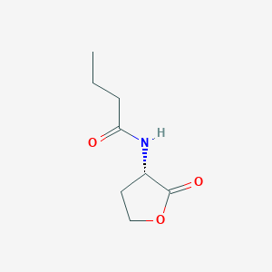 molecular formula C8H13NO3 B022349 N-Butyryl-L-homoserine lactone CAS No. 67605-85-0