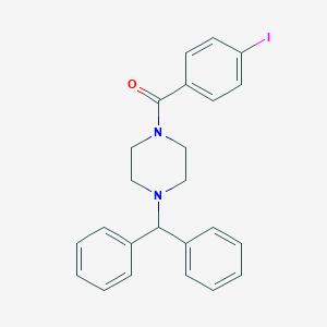 [4-(Diphenylmethyl)piperazin-1-yl](4-iodophenyl)methanone