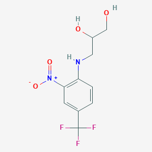 3-((2-Nitro-4-(Trifluoromethyl)phenyl)amino)propane-1,2-diol