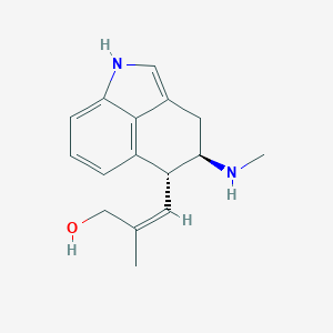 molecular formula C26H26N6O10S2 B223686 Isochanoclavine I CAS No. 1150-44-3