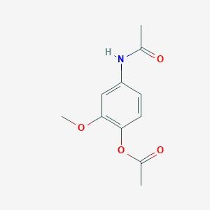 N-[4-(Acetyloxy)-3-methoxyphenyl]-acetamide
