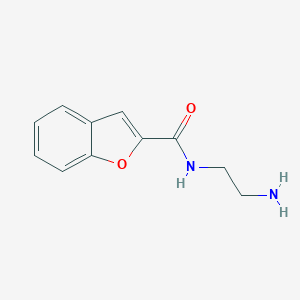 molecular formula C11H12N2O2 B223825 N-(2-aminoethyl)benzofuran-2-carboxamide 