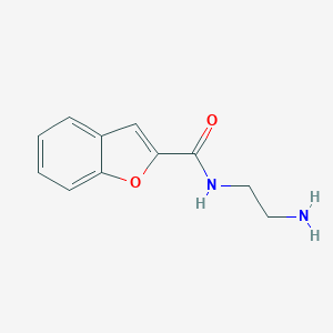 molecular formula C11H12N2O2 B223825 N-(2-aminoethyl)-1-benzofuran-2-carboxamide 