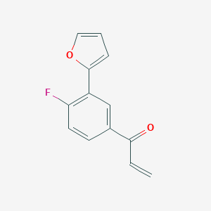 1-(4-Fluorophenyl)-3-(furan-2-yl)prop-2-en-1-one