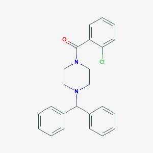 (2-Chlorophenyl)[4-(diphenylmethyl)piperazin-1-yl]methanone