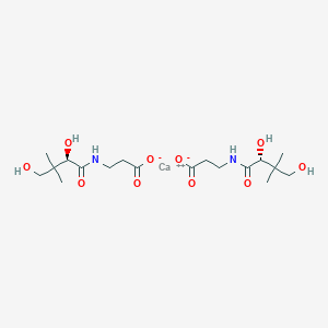 molecular formula C18H32CaN2O10 B000224 Calcium pantothenate CAS No. 137-08-6
