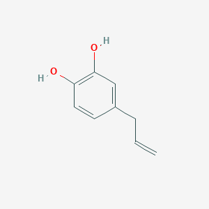 molecular formula C9H10O2 B224006 Hydroxychavicol CAS No. 1126-61-0