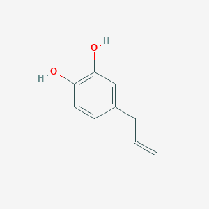 molecular formula C9H10O2 B224006 4-Allylbenzene-1,2-diol CAS No. 1126-61-0